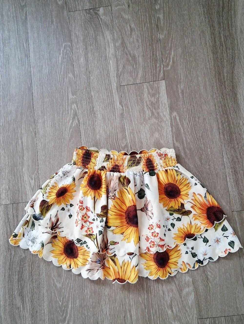 Agua Bendita Cooper Skirt Sunflower Multi